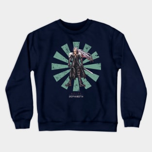 Sephiroth Retro Japanese Final Fantasy Crewneck Sweatshirt